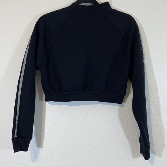 FOREVER 21 NASA Graphic Sweatshirt Black Size Medium - Picture 3 of 4